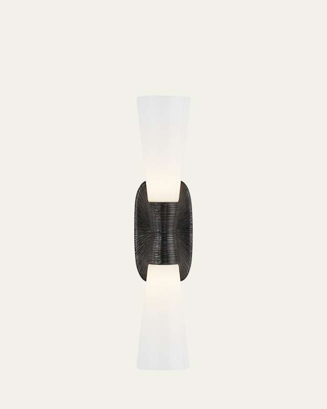 Utopia Large Double Bath Sconce By Kelly Wearstler
